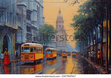 15 Acrylic Painting Kolkata Images, Stock Photos & Vectors | Shutterstock