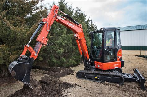 Kubota Excavators Summarized — 2018 Spec Guide - Compact Equipment Magazine