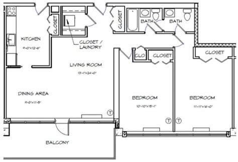 Crystal City Apartments | Crystal House - Floor Plans| Live in National ...