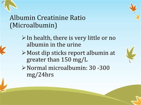 Albumin Creatinine Ratio