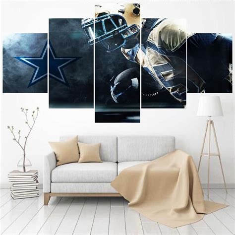 Dallas Cowboys Wall Art Cheap Home Decor For Living Room Bedroom | Living room decor pictures ...