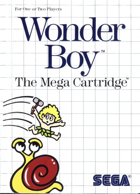 Wonder Boy (1987) SEGA Master System box cover art - MobyGames