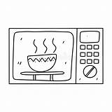 Oven Coloring Page sketch template