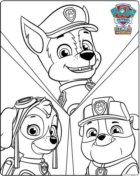 PAW Patrol Coloring Pages. Best Coloring Pages For Kids