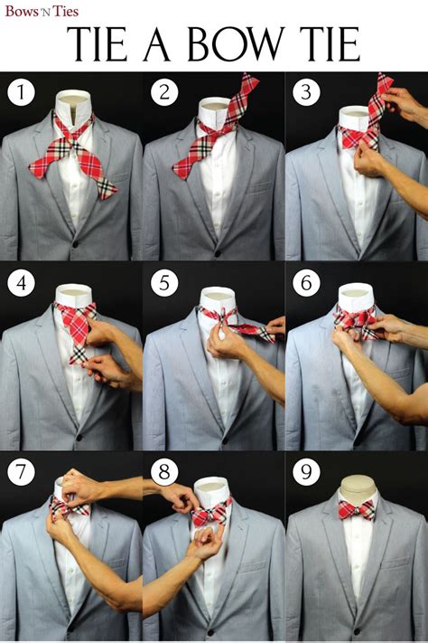 How to Tie a Bow Tie - Learn to Tie a Bow Tie in 9 Simple Steps