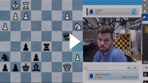 Magnus Carlsen playing Chess while short on time : r/LivestreamFail