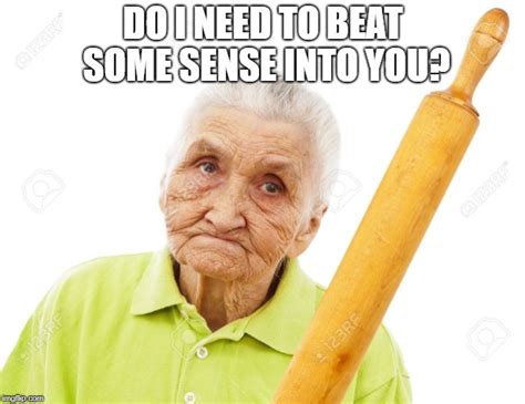 Grandma Meme Template