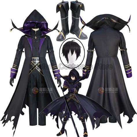 Anime The Eminence in Shadow Cosplay Cid Kagenou Costume Leader of Shadow Garden Halloween Fancy ...