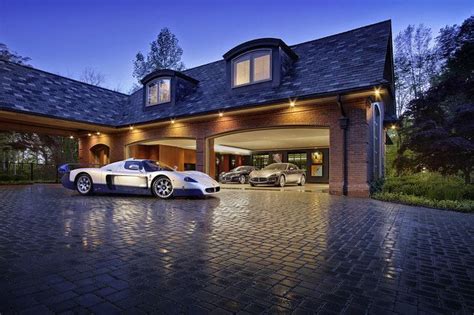 Luxury Garages: Where the Car Is King—WSJ Mansion - Garage House ...