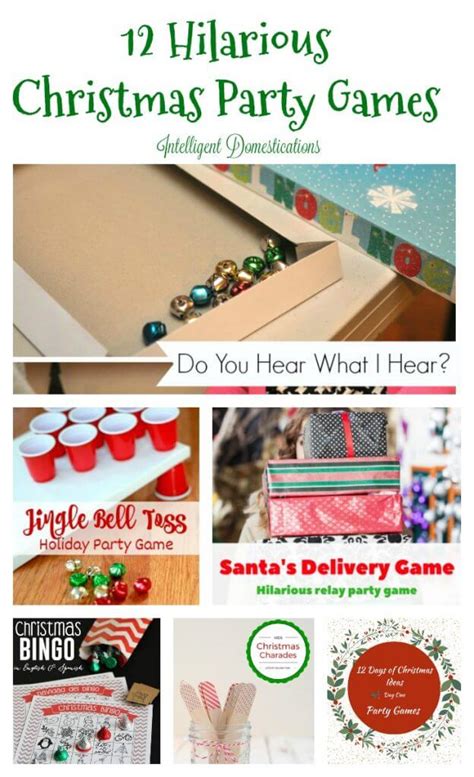 45 Hilariously Fun Christmas Games for a Party! - Twelve On Main