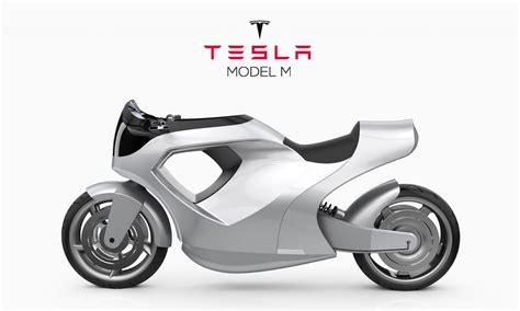 Moto électrique Tesla Model M : Le rêve d’un designer californien