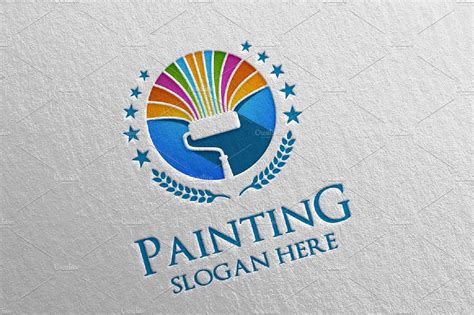 Home Painting Vector Logo Design 14 | Branding & Logo Templates ...