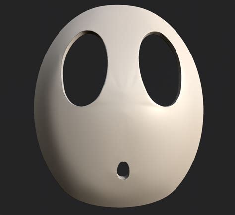 STL file Shy Guy Mask 👽・3D printer design to download・Cults