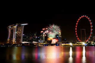 Singapore National Day Fireworks | Fireworks during Singapor… | Flickr