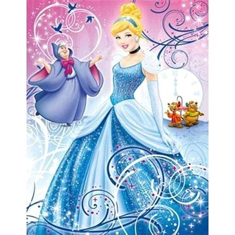 CINDERELLA AT THE BALL Diamond Painting Kit | Cinderella, Disney princess cinderella, Cinderella ...