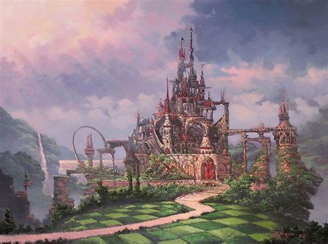 Alice in Wonderland - Palace of Hearts - Original - Rodel Gonzalez - World-Wide-Art.com ...