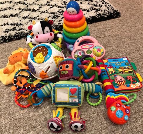 Baby Sensory Toys-VTech crawl & learn ball, stacking rings, musical cow | in West End, Edinburgh ...