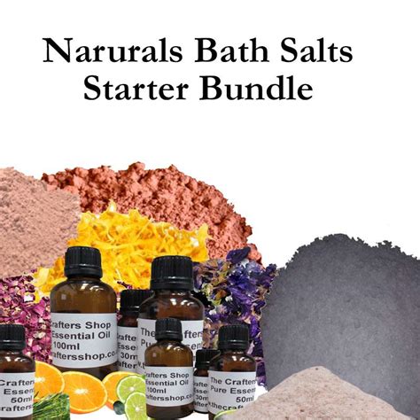 Bundle - Naturals Bath Salts Starter Bundle