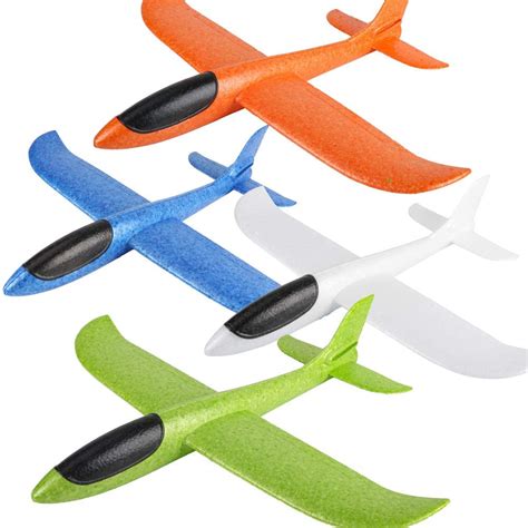 4 Pack Airplane Toys, 17.5″ Flying Aircraft – Too Cool Not to Own