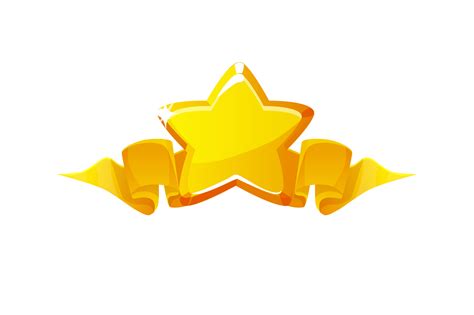 Golden star badge you win 18885245 PNG