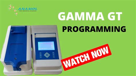 GGT Programming Test | GAMMA GT Programming - YouTube