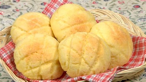 Melonpan Recipe (Japanese Melon-Shaped Bread Covered with Sweet Cookie Dough) – Cooking with Dog