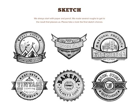 Free Vintage Badge Set Vector on Behance