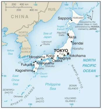 Geography of Japan | Map, Archipelago & Facts | Study.com