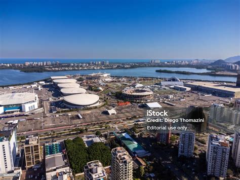 Aerial View Of The Rock In Rio 2022 Music Festival At Barra Da Tijuca Olympic Park In Rio De ...