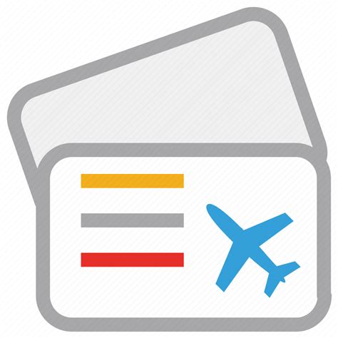 Air ticket, airplane ticket, flight ticket, ticket icon - Download on ...