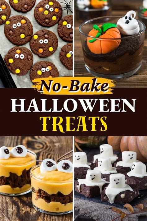 25 Spooky No-Bake Halloween Treats & Recipes - Insanely Good