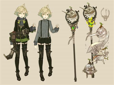 Pinocchio Concept Art - SINoALICE Art Gallery