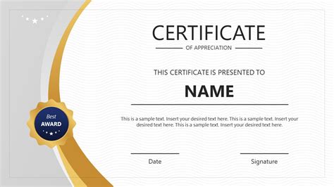 Free Printable Award Certificate Template Paper Trail, 43% OFF