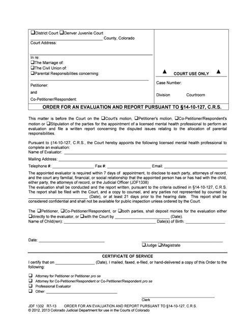 , Colorado District Court Colorado Divorce Mediation Form - Fill Out and Sign Printable PDF ...