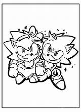Sonic Con Amico Da Colorare Scarica stampa O colora Subito Online sketch template