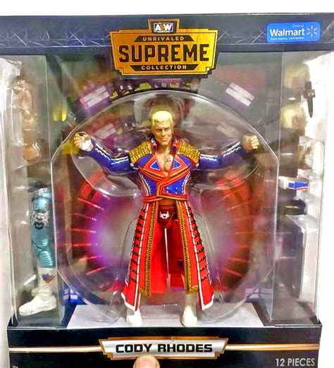 Cody Rhodes AEW Supreme Walmart Exclusive Figure Available Now ...