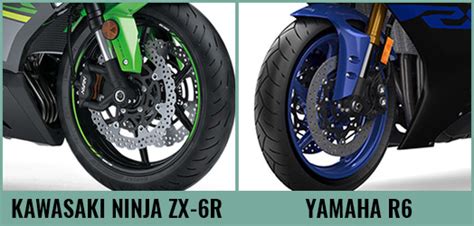 Comparison Between Kawasaki Ninja ZX-6R vs Yamaha R6 | SAGMart