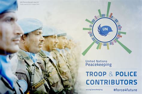 Peacekeepers come from nations large and small, rich and poor, all ...