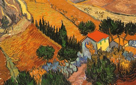 1920x1200 Landscapes: Artwork Vincent Van Gogh Paintings Wallpaper ...