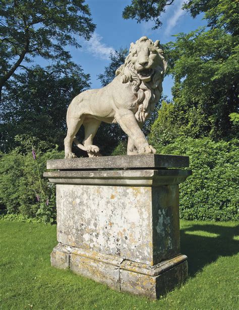 A GEORGE III ARTIFICIAL 'COADE' STONE MODEL OF A LION , CIRCA 1800 | Christie's