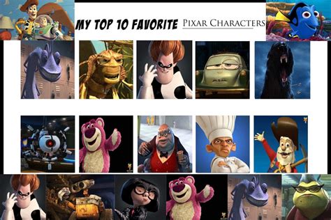 Top 10 Favorite Pixar Villains by JackSkellington416 on DeviantArt