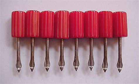 Eight Cherry Red Bakelite cornholders | Pretty little things… | Flickr