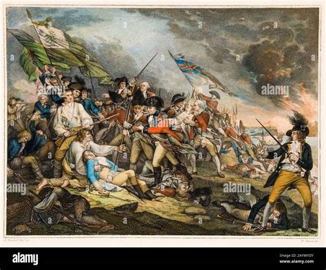 Battle Of Bunker Hill Painting High Resolution Stock Photography and ...