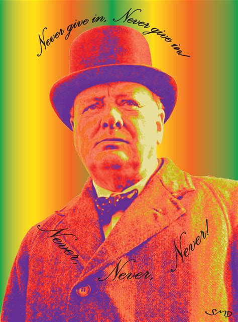 Winston Churchill Poster by sonic65101 on DeviantArt