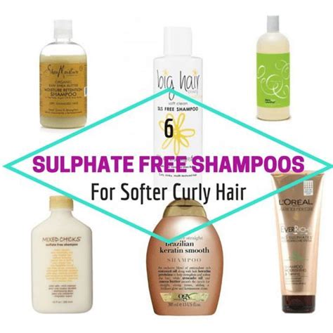 6 Sulphate Free Shampoos For Softer Curly Hair | Curly hair styles ...