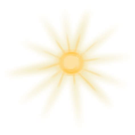 Suns Rays White Transparent, Sun Rays Summer Scene Hot Weather Png ...