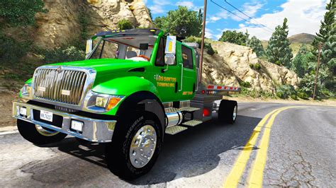 CXT flatbed tow truck [Add-On / Replace | FiveM | ELS / non-ELS] - GTA5-Mods.com