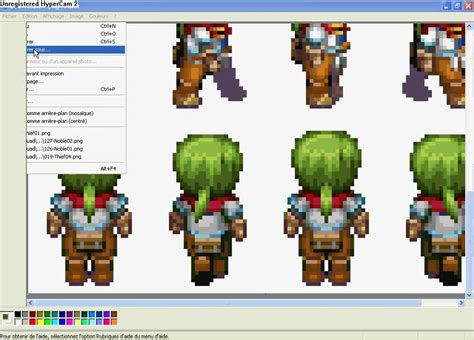 How to make your own character for RPG Maker XP - YouTube