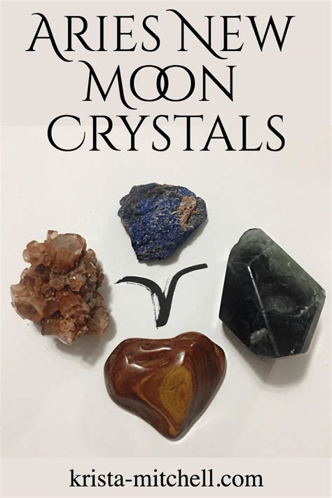 Aries New Moon Crystals — Krista Mitchell