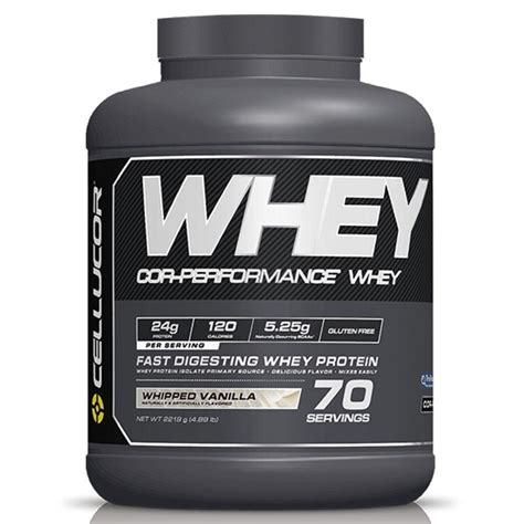 Buy Cellucor Cor-Performance Whey Protein Whipped Vanilla 2.35kg Online ...